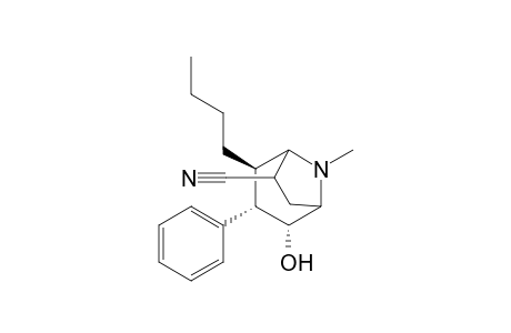 (2R,3S,4R)-4-butyl-2-hydroxy-8-methyl-3-phenyl-8-azabicyclo[3.2.1]octane-6-carbonitrile
