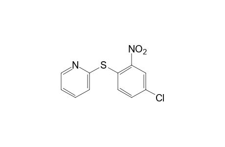 2-[(4-chloro-2-nitrophenyl)thio]pyridine