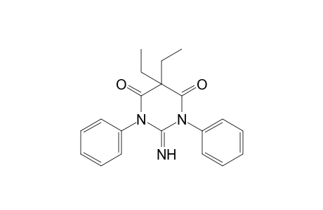 5,5-diethyldihydro-1,3-diphenyl-2-imino-4,6(1H,5H)-pyrimidinedione