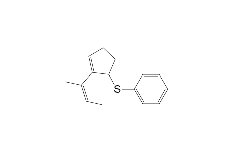 Benzene, [[2-(1-methyl-1-propenyl)-2-cyclopenten-1-yl]thio]-