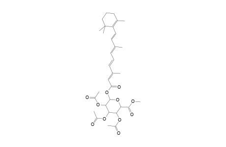 1-O-Retinoyl .beta.-D-methyl-2',3'-4'-tri-O-acetylglucopyranuronate