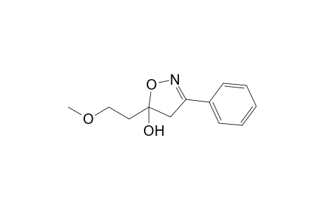 5-Hydroxy-5-(2-methoxyethyl)-3-phenyl-2-isoxazoline