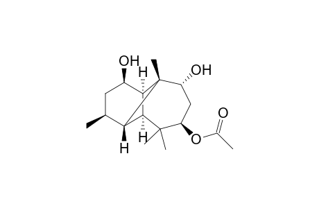 (1R,3S,4S,5S,7R,9R,10R,11R)-7-Acetyloxy-1,9-dihydroxylongipinane