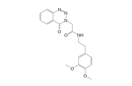 1,2,3-benzotriazine-3-acetamide, N-[2-(3,4-dimethoxyphenyl)ethyl]-3,4-dihydro-4-oxo-