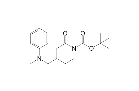 tert-Butyl 4-{[methyl(phenyl)amino]methyl}-2-oxopiperidine-1-carboxylate
