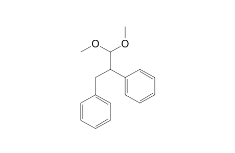 Benzene, 1,1'-[1-(dimethoxymethyl)-1,2-ethanediyl]bis-