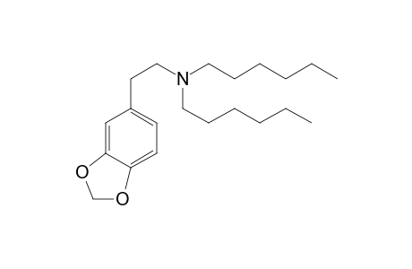 N,N-Dihexyl-3,4-methylenedioxyphenethylamine