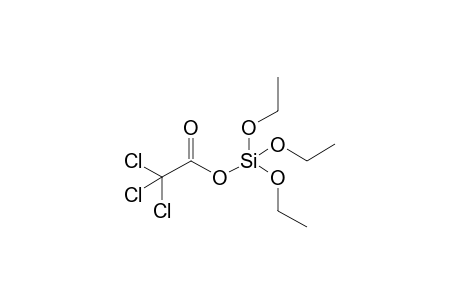 (trichloroacetoxy)tri(ethoxy)silane