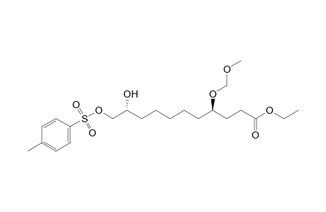 Ethyl (4R,10R)-10-Hydroxy-4-methoxymethoxy-11-tosyloxyundecanoate