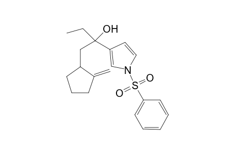 (.alpha..xi.)-.alpha.-Ethyl-.alpha.-[(.xi.)-2-methylenecyclopentyl]methyl]-1-(phenylsulfonyl)-1H-pyrrole-3-methanol
