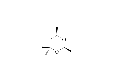 CIS-6-TERT.-BUTYL-2-R,4,4,CIS-5-TETRAMETHYL-1,3-DIOXANE