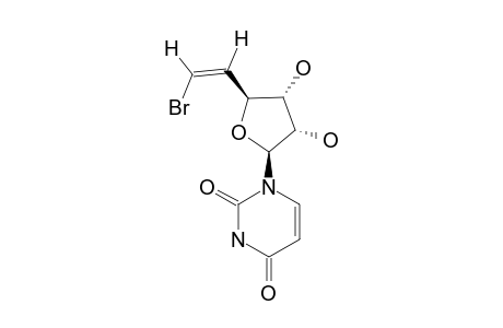 1-[6(Z)-BROMO-5,6-DIDEOXY-BETA-D-RIBO-HEX-5-ENOFURANOSYL]URACIL