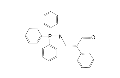 E-3-(Triphenylphosphoranylideneamino)-2-phenylacrylaldehyde
