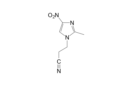 3-(2-Methyl-4-nitro-1H-imidazol-1-yl)propionitrile