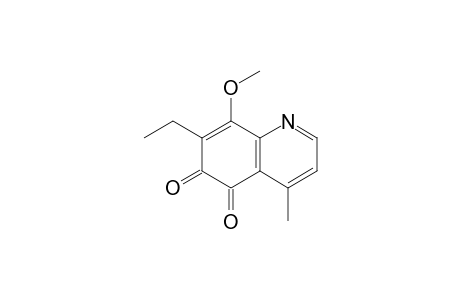 7-Ethyl-8-methoxy-4-methyl-5,6-quinolinedione