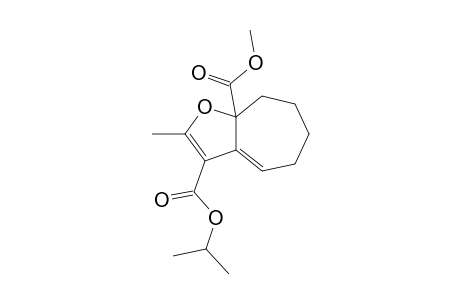 3-Isopropyl 8a-Methyl 2-Methyl-5,6,7,8-tetrahydro-8aH-cyclohepta-[b]furan-3,8a-dicarboxylate