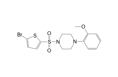 1-[(5-bromo-2-thienyl)sulfonyl]-4-(2-methoxyphenyl)piperazine
