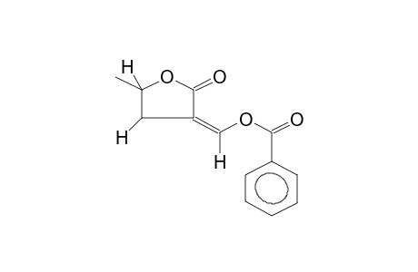 (Z)-3-BENZOYLOXYMETHYLENE-5-METHYLDIHYDRO-2(3H)-FURANONE