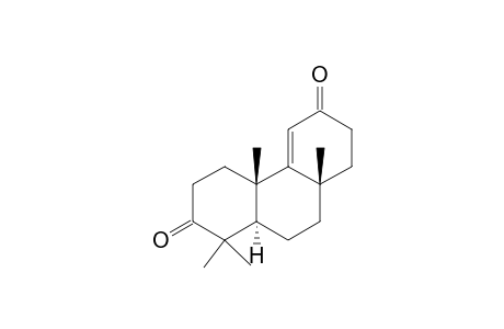 (+)-(4aS,8aS,10aR)-1,1,4a,8a-tetramethyl-4,4a,7,8,8a,9,10,10a-octahydrophenanthrene-2,6(1H,3H)-dione