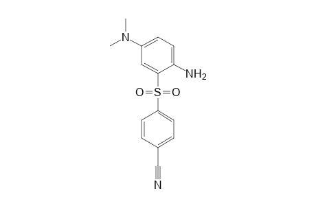 Benzonitrile, 4-[[2-amino-5-(dimethylamino)phenyl]sulfonyl]-