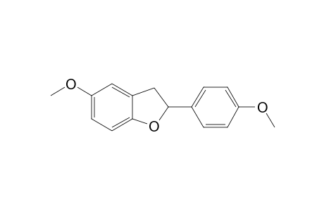 CORSIFURAN-A;5-METHOXY-2-(4-METHOXYPHENYL)-2,3-DIHYDROBENZOFURAN