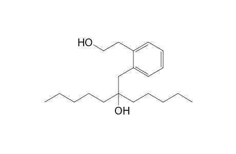 6-[2-(2-Hydroxyethyl)benzyl]-6-undecanol