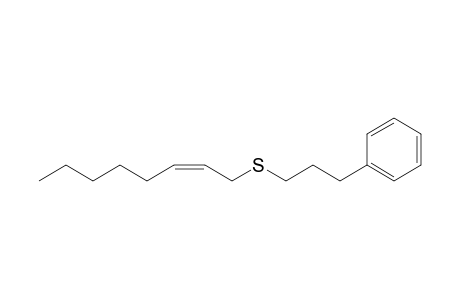 (Z)-1-(3-Phenylpropylsulfanyl)oct-2-ene