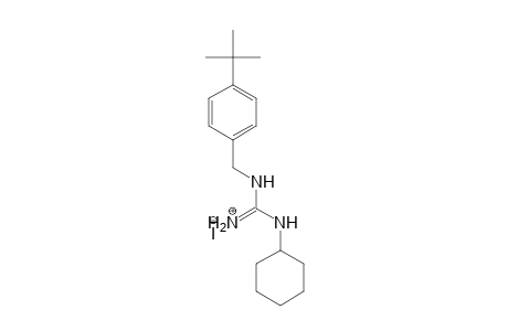 Guanidine, N-cyclohexyl-N'-[[4-(1,1-dimethylethyl)phenyl]methyl]-,monohydriodide