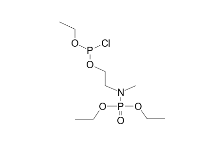 O,O-DIETHYL-N-METHYL-N-(2-ETHOXYCHLOROPHOSPHINOXYETHYL)AMIDOPHOSPHATE