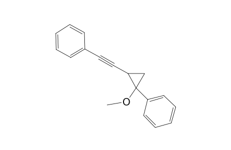 Cyclopropane, 1-methoxy-1-phenyl-2-phenylethynyl-