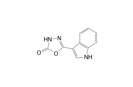 5-(3'-Indolyl)-1,3,4-oxadiazol-2-(3H)-one