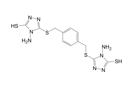 1,4-Bis(4-amino-5-mercapto-1,2,4-triazol-3-ylsulfanyl)benzene