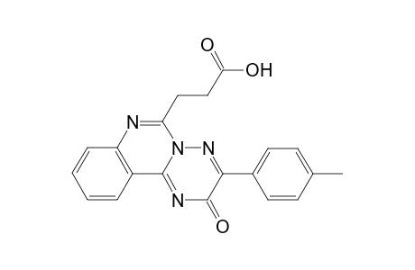 (3-(4'-Methylphenyl)-2-oxo-2H-[1,2,4]triazino[2,3-c]quinazolin-6-yl)propanoic acid