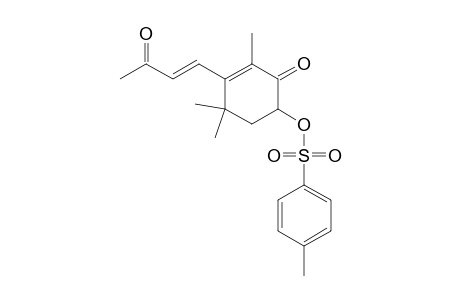 2-Cyclohexen-1-one, 2,4,4-trimethyl-6-[[(4-methylphenyl)sulfonyl]oxy]-3-(3-oxo-1-butenyl) -, (E)-