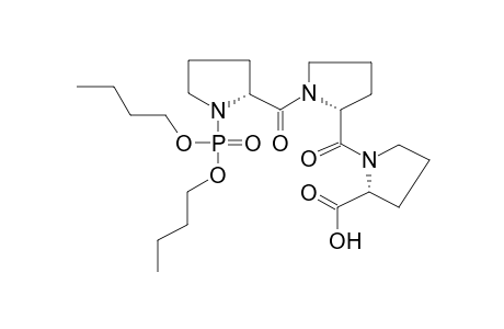 DIBUTOXYPHOSPHORYL-L-PROLINE-L-PROLINE-L-PROLINE ACID