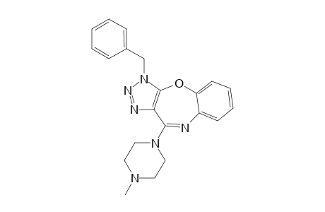 1-Benzyl-4-(4-methylpiperazin-1-yl)triazolo[4,5-b][1,5]benzoxazepine