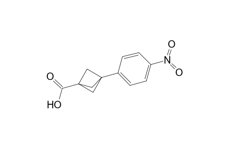 1-(4-nitrophenyl)-3-bicyclo[1.1.1]pentanecarboxylic acid