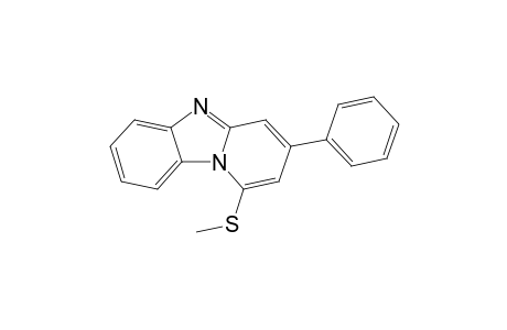 1-(Methylthio)-3-phenylpyrido[1,2-a]benzimidazole