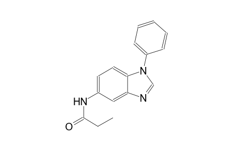 N-(1-phenyl-1H-benzimidazol-5-yl)propanamide