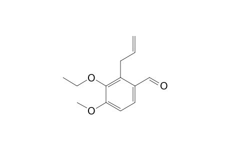 2-Allyl-3-ethoxy-4-methoxybenzaldehyde
