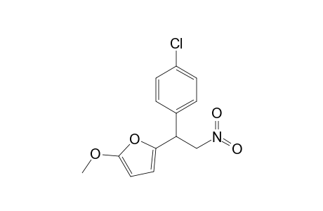 1-(2'-Methoxyfuran-5'-yl)-1-(4'-chlorophenyl)-2-nitroethane