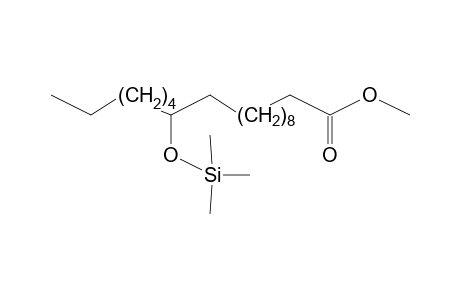 Octadecanoic acid, 12-[(trimethylsilyl)oxy]-, methyl ester