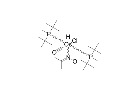 (ACETONOXIM)-CARBONYL-(CHLORO)-BIS-(DI-TERT.-BUTYLMETHYLPHOSPHANE)-HYDRIDOOSMIUM-(2)