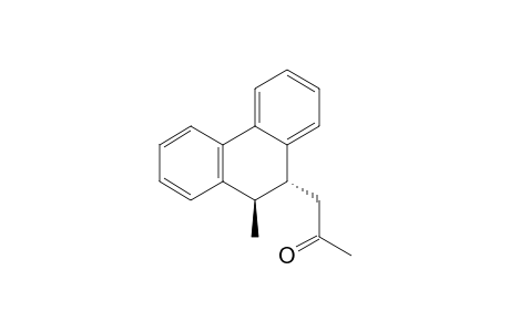 1-[9',10'-Dihydro-10'-methylphenanthren-9'-yl]propan-2-one