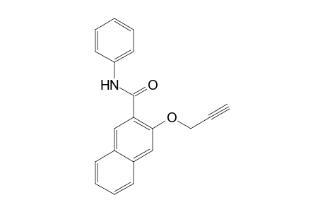2-Naphthalenecarboxamide, N-phenyl-3-(2-propynyloxy)-