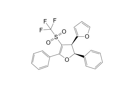 2,5-Diphenyl-3-furyl-4-trifluoromethylsulfonyl-cis-2,3-dihydrofuran