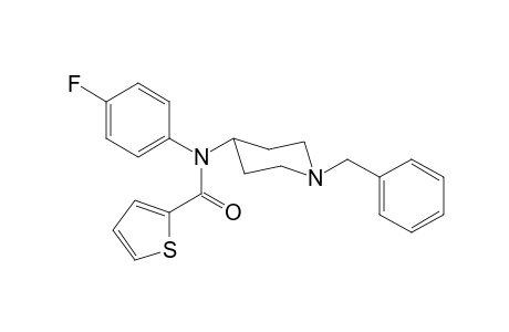 N-(1-Benzylpiperidin-4-yl)-N-(4-fluorophenyl)thiophene-2-carboxamide
