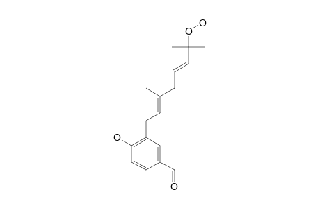 (E)-3-(7-HYDROPEROXY-3,7-DIMETHYLOCTA-2,5-DIENYL)-4-HYDROXYBENZALDEHYDE