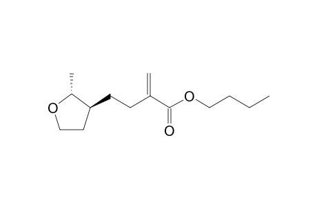 Butyl 2-Methylene-4-[(2R,3S)-2-methyltetrahydrofuran-3-yl)-butanoate