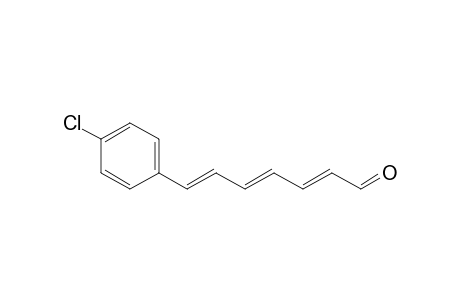 (2E,4E,6E)-7-(4-chlorophenyl)-2,4,6-heptatrienal